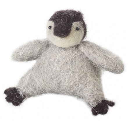 Woollen Sitting Penguin 