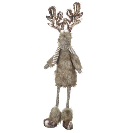 Sitting Reindeer Decoration, 70cm