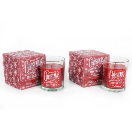 Christmas Wishes Candle, 2a