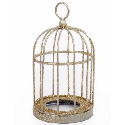 Gold Bird Cage T-Light