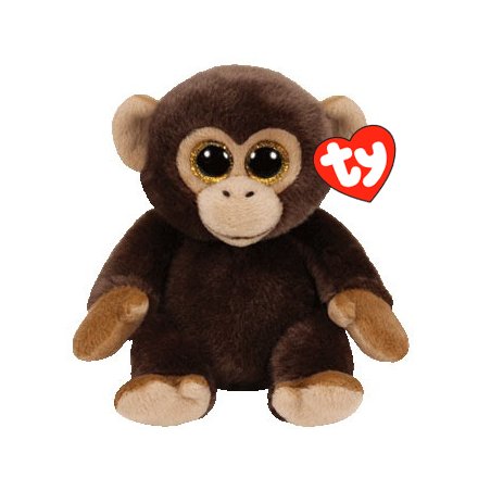 TY Beanie Babie Bananas Monkey