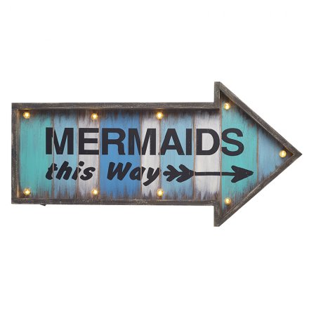 Mermaids LED Plaque