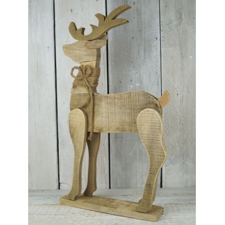 Large Standing Reindeer, 50cm