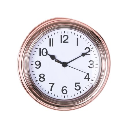 Copper Electroplated Clock
