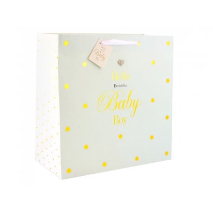 Mad Dots Baby Boy Gift Bag Large