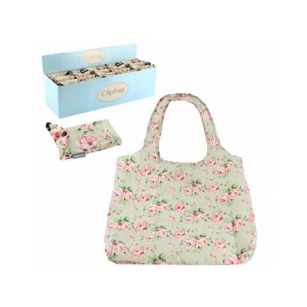 Millie Collection - Floral Clip Bag