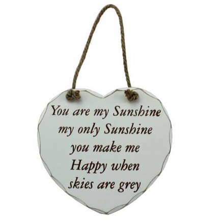 You Are My Sunshine Plaque