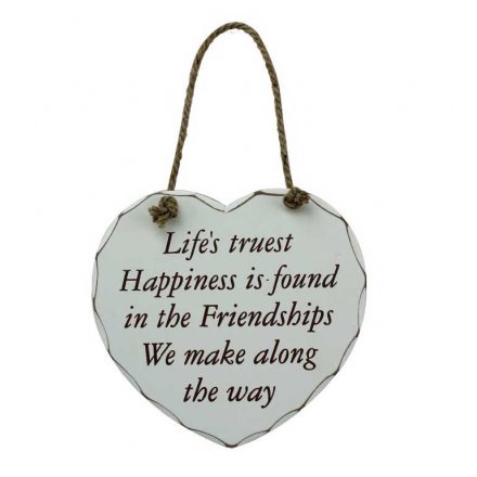Happiness Friendship Plaque