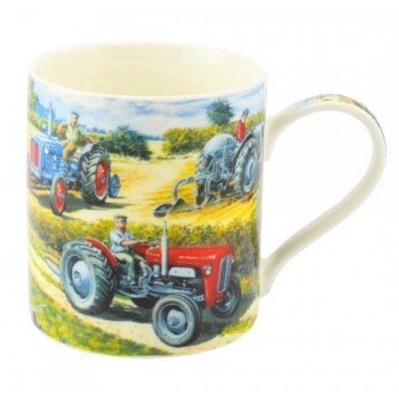 Tractors Fine China Mug