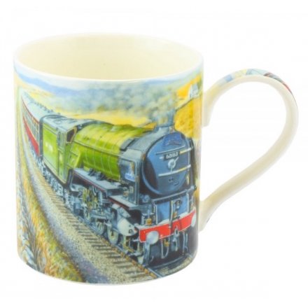 Train Fine China Mug