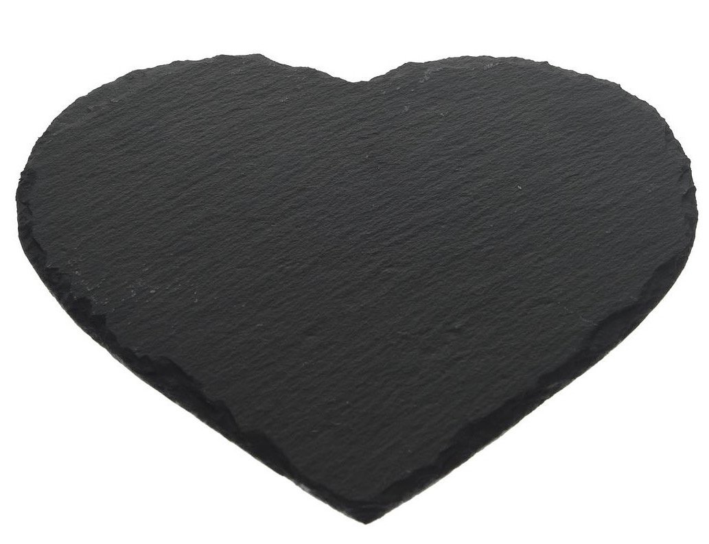 Slate Placemat, Heart 29684 Interior Decor / Hearts Rosefields