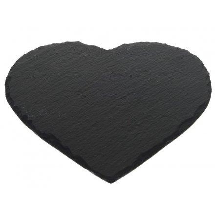 Slate Heart, 20cm