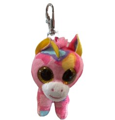 A loveable TY beanie boo clip perfect for bags, keys and prams. A fine quality plush item.