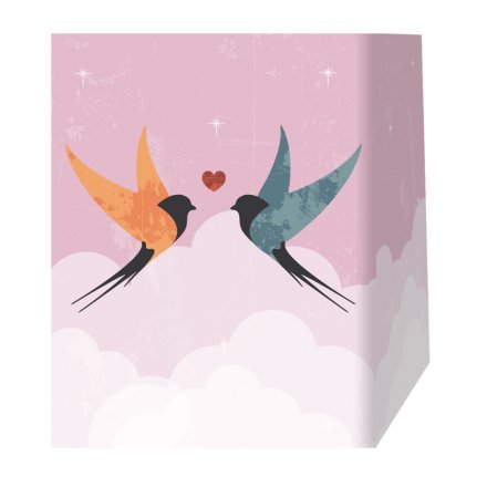 Swallows Design Gift Bag, Small