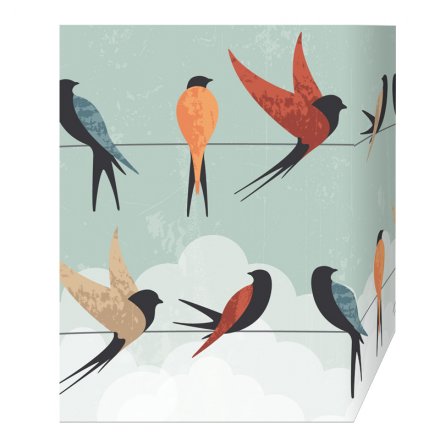 Swallows Design Gift Bag, Medium