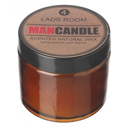 natural wax scented balm features a subtle fresh scent to clear any odours in any lads room