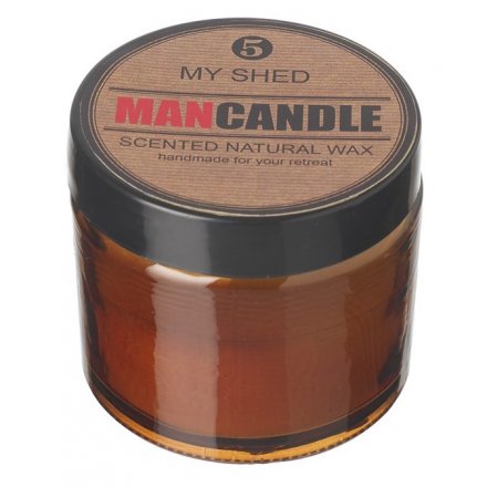 natural wax scented balm features a subtle fresh scent to clear any odours in any mans shed