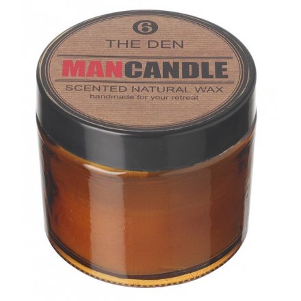 natural wax scented balm features a subtle fresh scent to clear any odours in a mans den