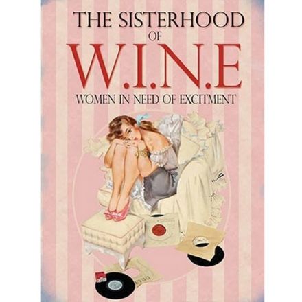 Sisterhood Wine Sign