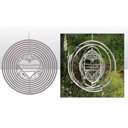 To Plant a Garden Metal Spinning Dec