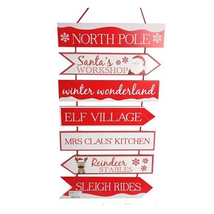 Large Christmas Plaque