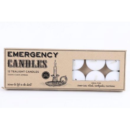 Emergency T Lights Candles