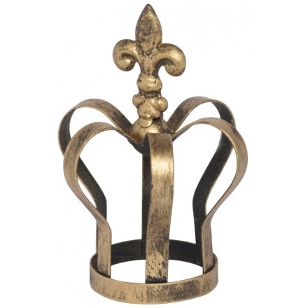 Vintage Gold Crown 13cm