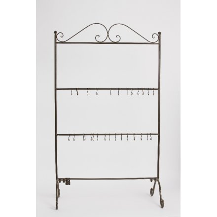 Tall Display Unit With hooks 