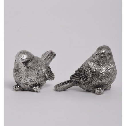 Antique Silver Birds, 2a