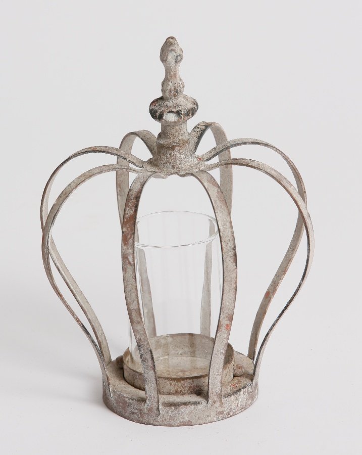 Rustic Crown Candle Holder Christmas Decorations / Candle Holders