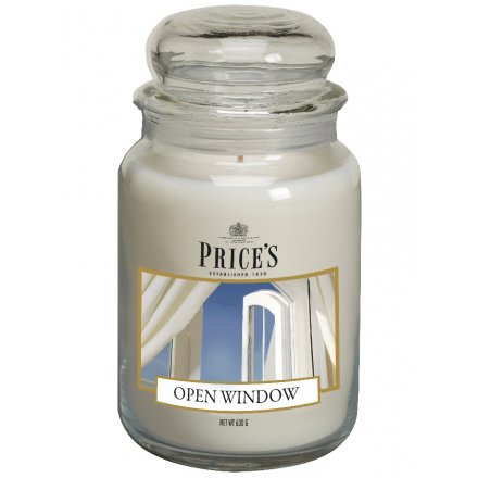 Prices Open Window Large Jar Candle