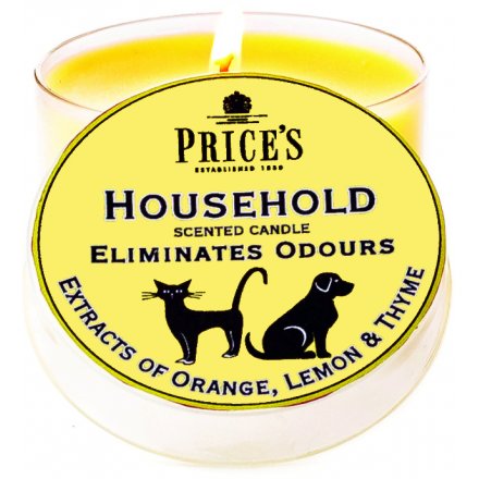 Household Prices Candle Tin