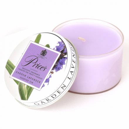 Garden Lavender Prices Candle Tin