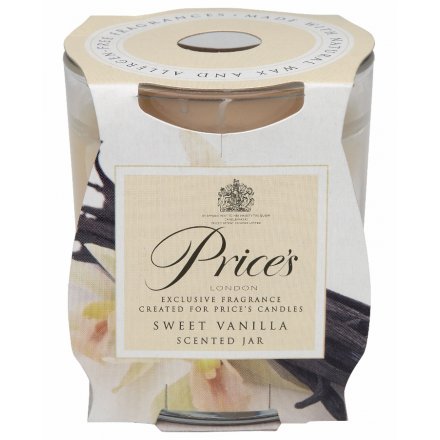 Sweet Vanilla Prices Candle Jar