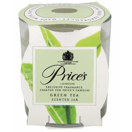 Green Tea Prices Candle Jar