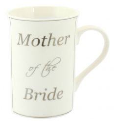 An elegant and timeless Mother of the Bride mug with gift box.