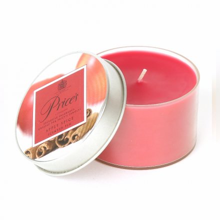 Prices Apple Spice Candle Tin
