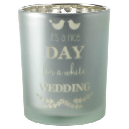 Wedding Glass Candle Holder 