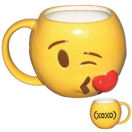 Emoti Mug - Blowing Kisses
