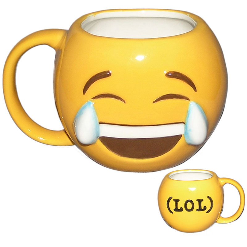 Emoji Laughing Mug | 30798 | Interior Decor / Kitchen | Rosefields