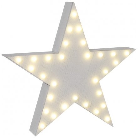 Large Star LED Decoration 36cm