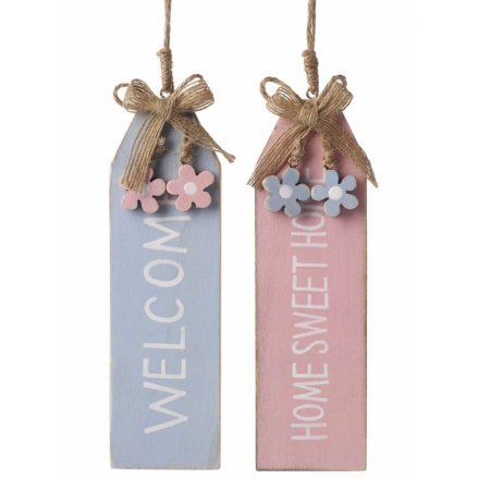 Welcome Hanging Signs