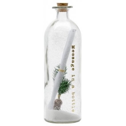 Christmas Message in a Bottle 27cm