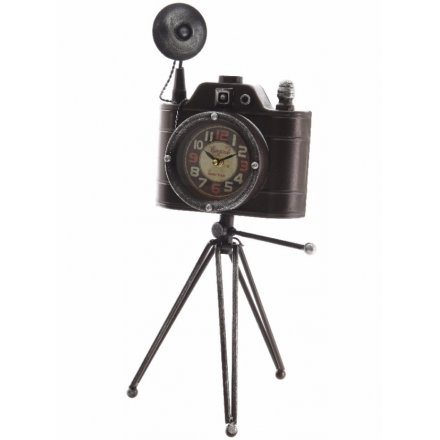 Antique Camera Clock 50cm
