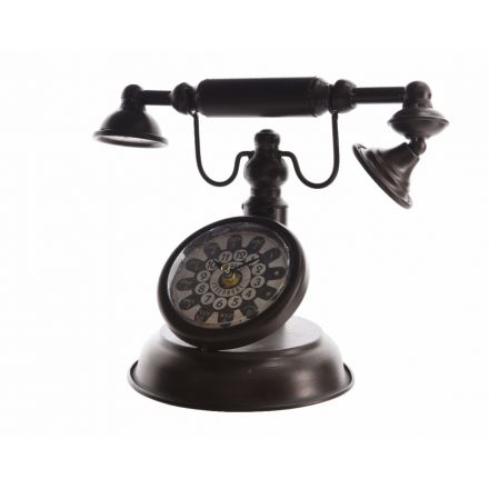 Iron Styled Telephone Clock