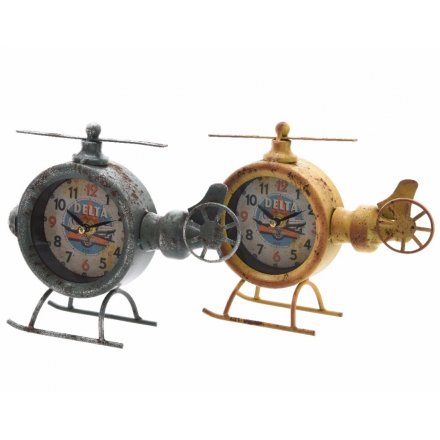 Iron Helicopter Clock, 2a 23cm