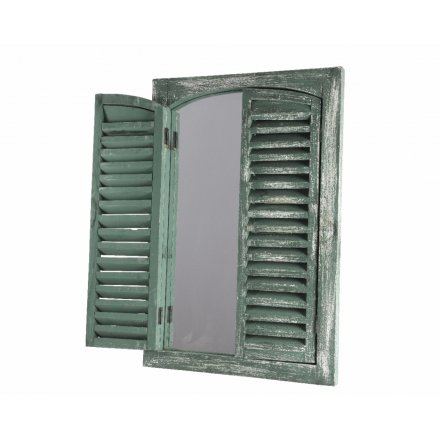 Mirror With Shutters