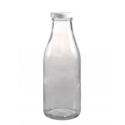 Vintage Milk Bottle, 20cm