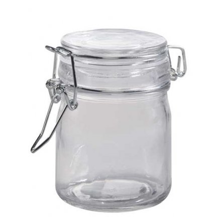 Glass Storage Jar, 9cm