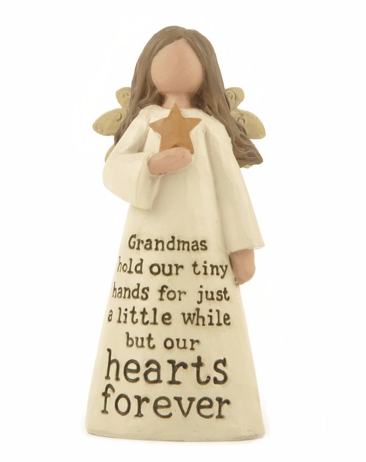 Phd222f  grandma angel figure 10cm  31256  interior decor